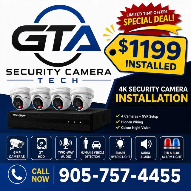 4K Security camera