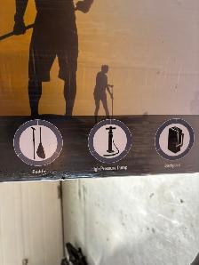 Paddleboard inflatable, paddle high-pressure pump and backpack - Photo 5
