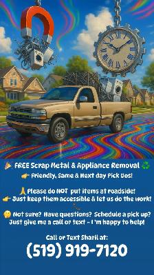 Scrapper here! FREE Appliance Pick Up! FREE Scrap Metal Pick Up! - Photo 7
