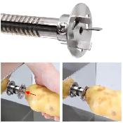 110V Electric Potato Tower Automatic Chips Slice 181201 - Photo 4