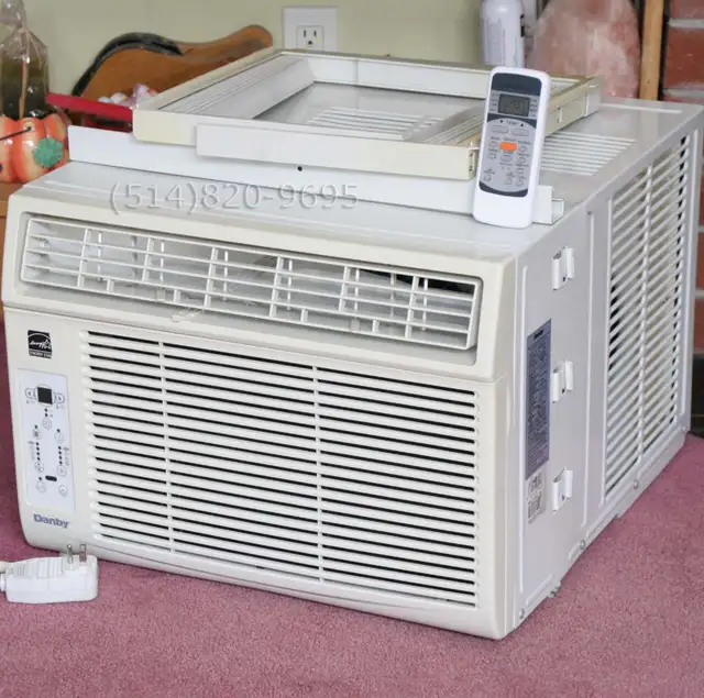 Air conditioner climatiseur 10000 btu AC 17°C Danby COMME NEUVE