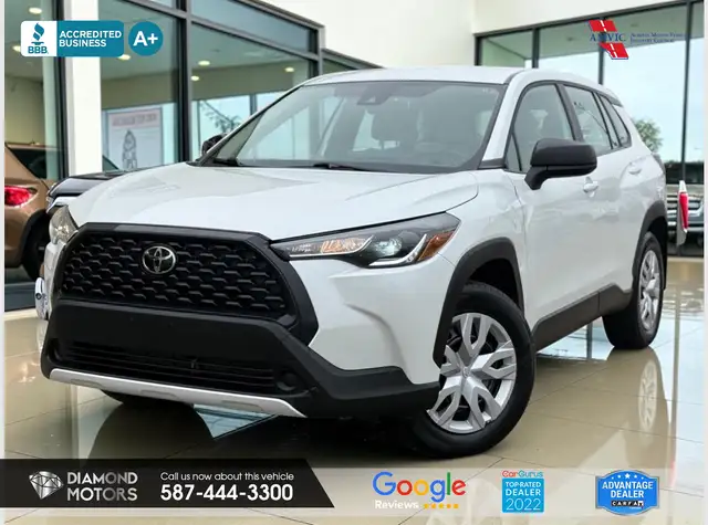 2022 Toyota Corolla Cross L AWD - Low Kilometers