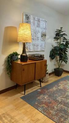 Mid century modern. TEAK TECK. Buffet, crédence, bar, vitrine di - Photo 3