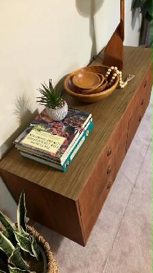 Mid century. TEAK TECK. Chambre à coucher. Commode, crédence, bu - Photo 7