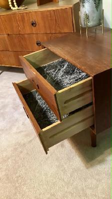 Mid century. TEAK TECK. Chambre à coucher. Commode, crédence, bu - Photo 9