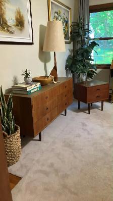 Mid century. TEAK TECK. Chambre à coucher. Commode, crédence, bu - Photo 10