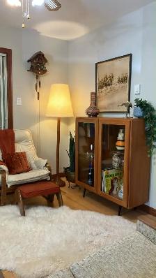 Mid century. TEAK TECK. Buffet, vaisselier, vitrine, étagère dis - Photo 10