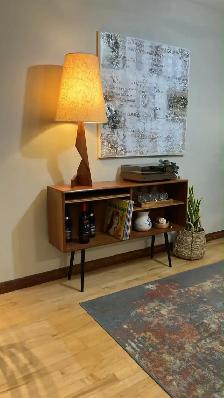 Mid century. TEAK TECK meubles. Bibliothèque, bookcase, Buffet, - Photo 2