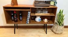 Mid century. TEAK TECK meubles. Bibliothèque, bookcase, Buffet, - Photo 6