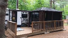 2016 Jayco 195RB situated on a seasonal site on Marble Lake in C