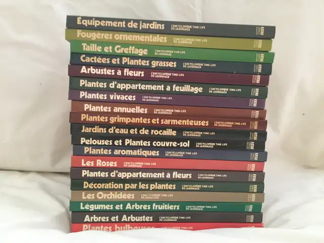 Encyclopédie jardinage  Collection Time Life 20 livres, 100$