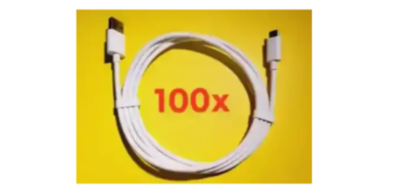 LOT DE 100x CABLE NEUF ORIGINAL GOOGLE / NEW USB CABLES TYPE C
