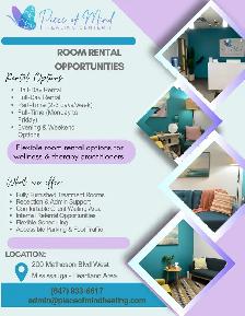 Room/office Rental for Wellness Practioners