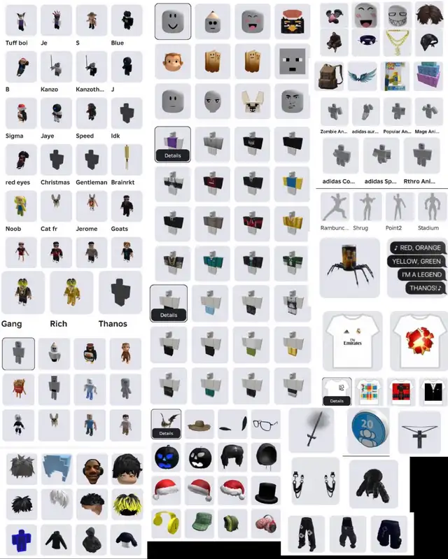 Stacked Roblox Account