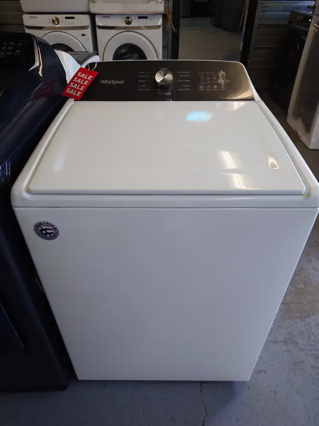 Whirlpool '27' White Top Load Washer on Sale‼️