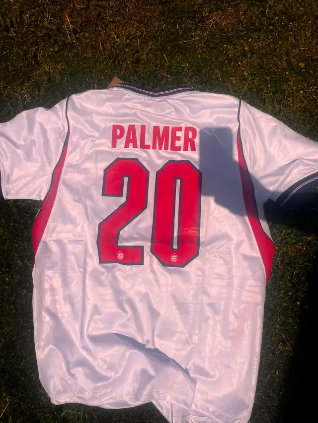 New World Cup England Home Palmer jerseys, Away available as wel