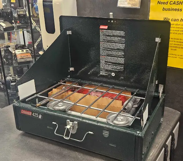 Coleman Liquid Fuel Two Burner Stove NEW