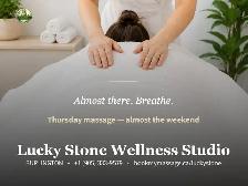Almost there. Breathe.A relaxation massage to help you coast i
