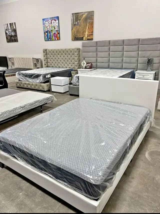brand new double queen king bed frame for sale fast delievery