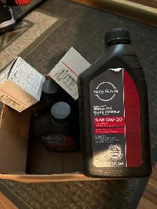 5 oil/2 filters 2025 Nissan Kicks play