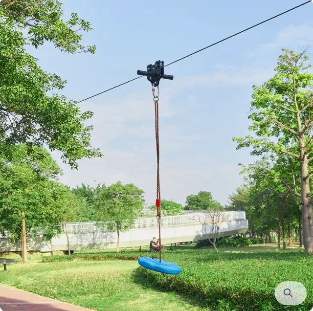 Heavy-Duty Backyard Zip Line Kit