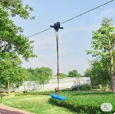 Heavy-Duty Backyard Zip Line Kit