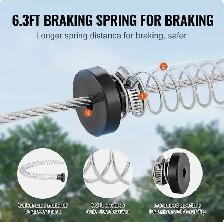 Heavy-Duty Backyard Zip Line Kit - Photo 3