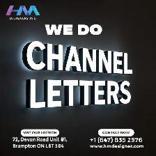 Channel Letters – Custom 3D Signs