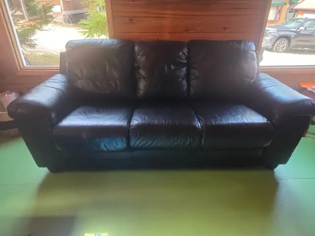 Palliser leather sofa for sale