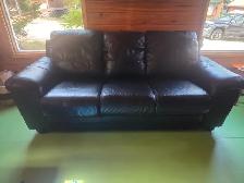 Palliser leather sofa for sale