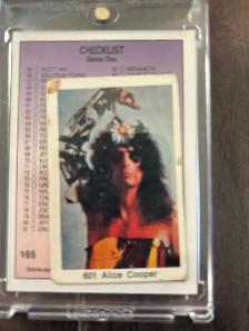 Alice Cooper SIGNED Trading Cards (w/Case) - Photo 6