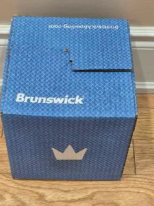 Brunswick Twist Blue Silver Bowling Ball 9 lb. Top 2.5 oz.. Used - Photo 7