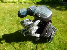 MENS RIGHT HAND 13 CLUBS PLUS BAG GOLF SET - Photo 2