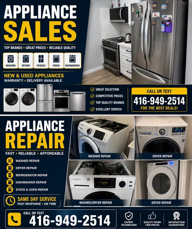Samsung Lg Whirlpool Washer Dryer Fridge Sale