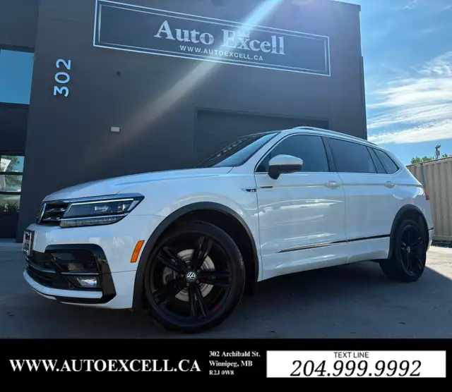 2021 VOLKSWAGEN TIGUAN HIGHLINE 4MOTION - NAV - LEATHER SEATS