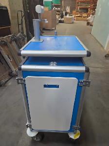 Blue 4 Drawer Utility Cart - Photo 4
