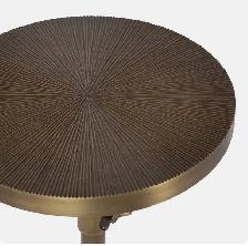 Hansjochen Sunburst Adjustable Accent End Table - Photo 8