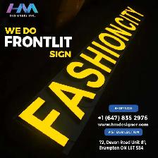 Frontlit Signs – Custom Design & Installation