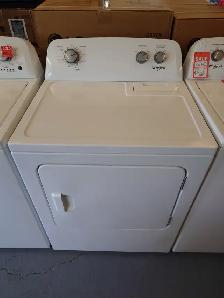 Whirlpool '29' White Top Load Electric Dryer on Sale‼️
