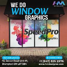 Window Graphics – Custom Design & Installation