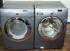 Samsung Front Loading pair - Stackable,Clean, Working -