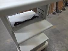 Metal 3 Tier Rolling Cart With Drawer - Photo 5