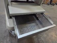 Metal 3 Tier Rolling Cart With Drawer - Photo 7