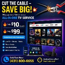 Entertainment Streaming Service – Movies, Sports & More
