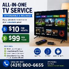 Affordable Streaming Entertainment Plans – Contact Today