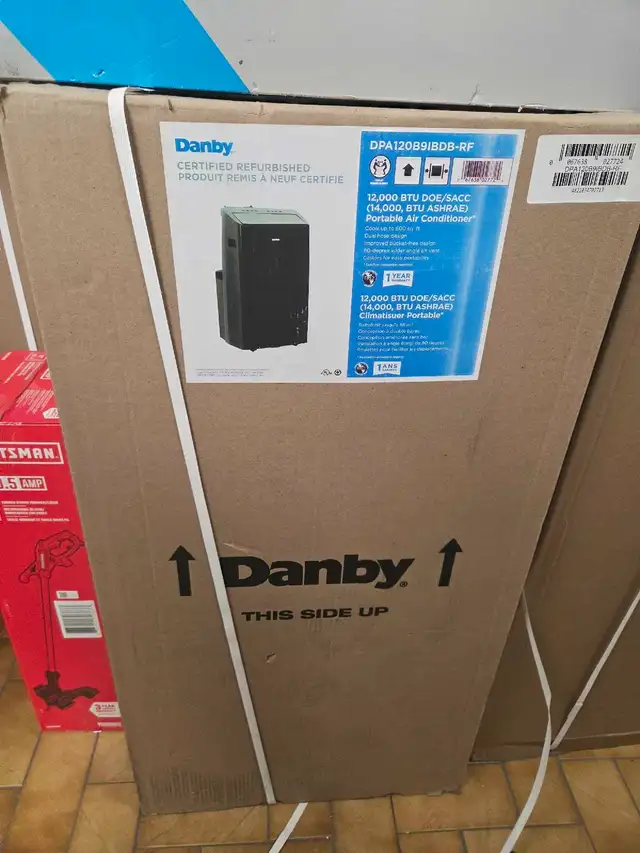 Climatiseur Danby 14000 BTU 3 en 1