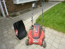 Sale $50 . Toro electric lawn mower .  12 year old .
