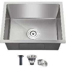 23" Undermount Stainless Steel Kitchen Sink