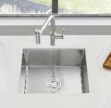 23" Undermount Stainless Steel Kitchen Sink - Photo 7