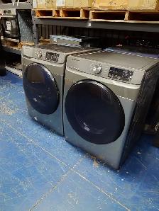Samsung '27' Platinum Front Load Washer and Dryer Set on Sale‼️ - Photo 2